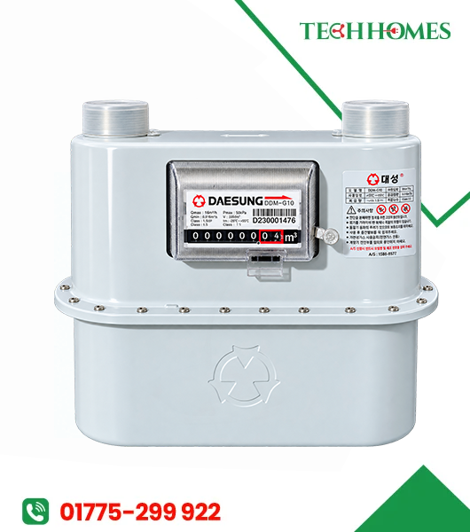 Daisung G 10 G10 Gas Meter – Industrial Diaphragm Gas Meter - Image 1